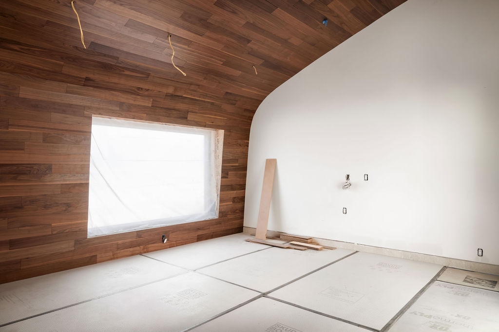 Villa 24 under construction